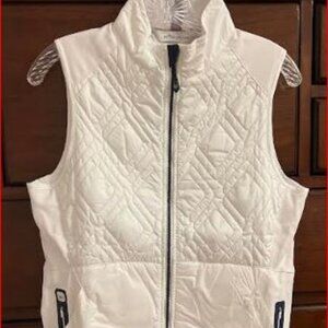 Peter Millar Women's Lizzie Hybrid Vest White Size Medium NWT